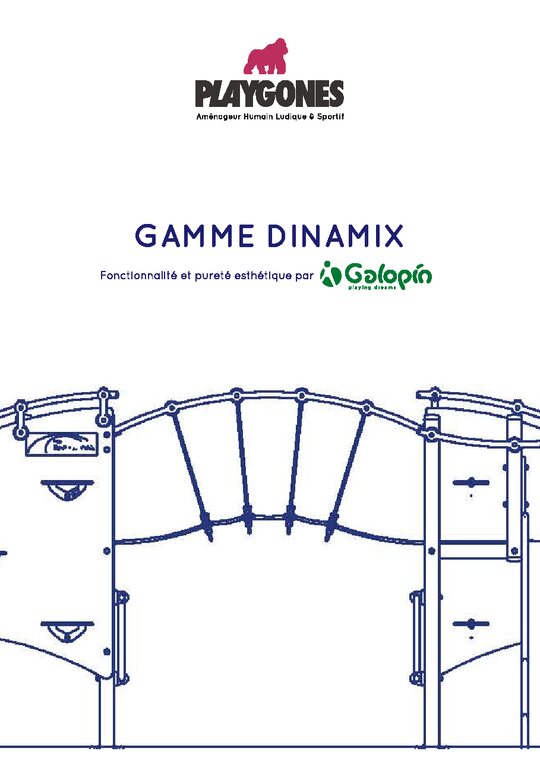 Catalogue Galopin Dinamix Playgones