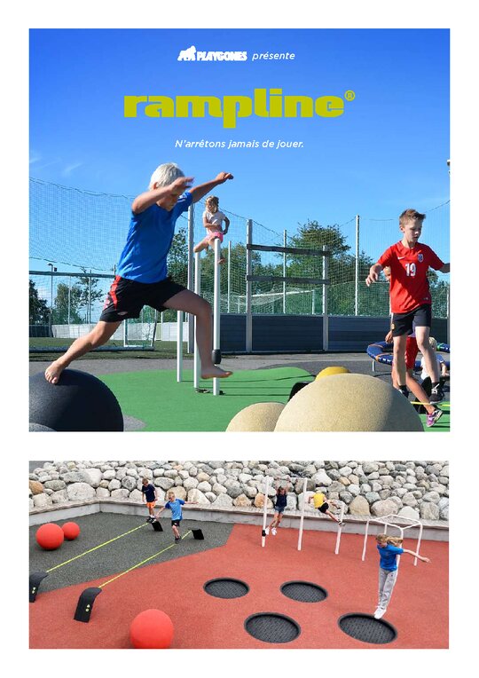 Catalogue Rampline - Jeux d'équilibre Playgones