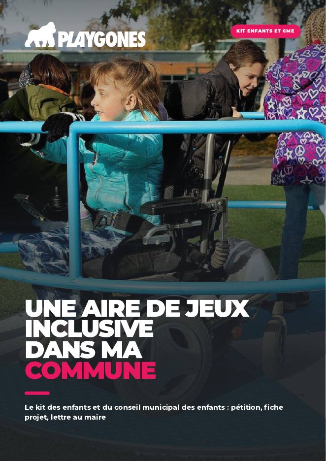 Couverture du kit citoyen aire de jeux inclusive