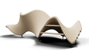 Sculpture de jeu Climbslide 5.0 en bois Accoya