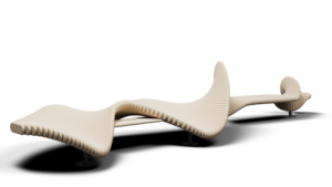 Sculpture de jeu Climbslide 8.9 en bois Accoya